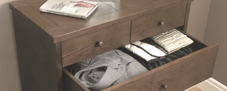 Dark Wood Chest of Drawers